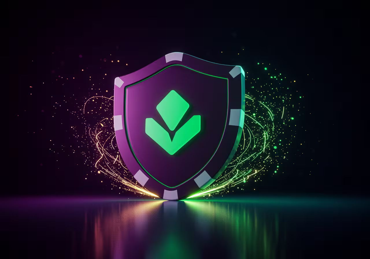 Betstrike logo glowing on a mobile casino backdrop